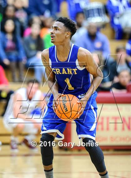 Thumbnail 3 in Grant vs. Whitney (CIF SJS D2 Playoff) photogallery.