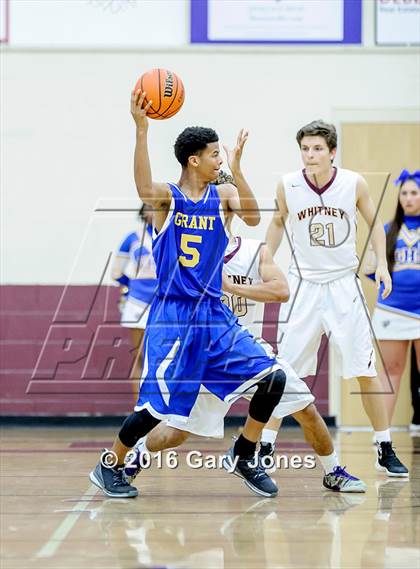 Thumbnail 1 in Grant vs. Whitney (CIF SJS D2 Playoff) photogallery.