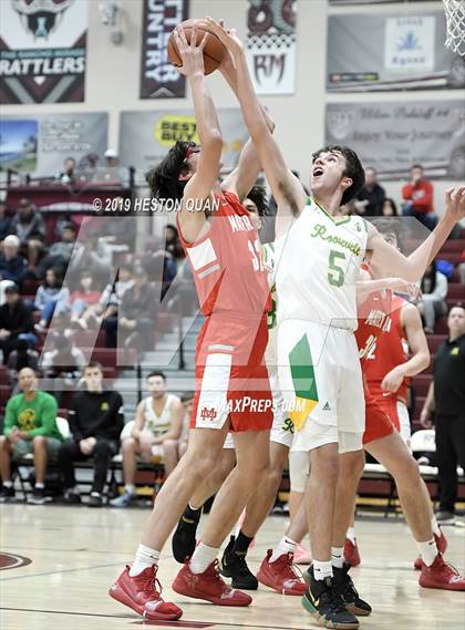 Thumbnail 3 in Mater Dei vs. Roosevelt (Rancho Mirage Holiday Invitational) photogallery.
