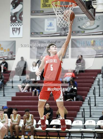Thumbnail 1 in Mater Dei vs. Roosevelt (Rancho Mirage Holiday Invitational) photogallery.
