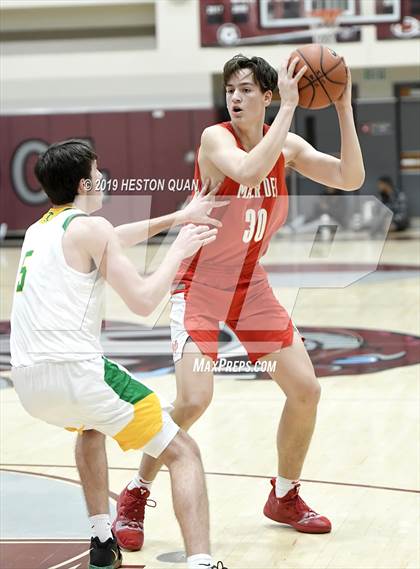 Thumbnail 3 in Mater Dei vs. Roosevelt (Rancho Mirage Holiday Invitational) photogallery.