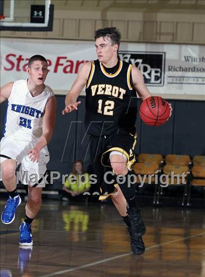 Thumbnail 1 in Bishop Verot vs. Gil St. Bernards (City of Palms Classic) photogallery.
