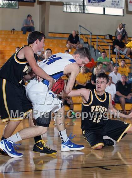 Thumbnail 1 in Bishop Verot vs. Gil St. Bernards (City of Palms Classic) photogallery.