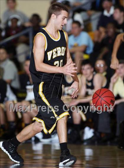 Thumbnail 1 in Bishop Verot vs. Gil St. Bernards (City of Palms Classic) photogallery.