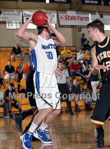 Thumbnail 3 in Bishop Verot vs. Gil St. Bernards (City of Palms Classic) photogallery.