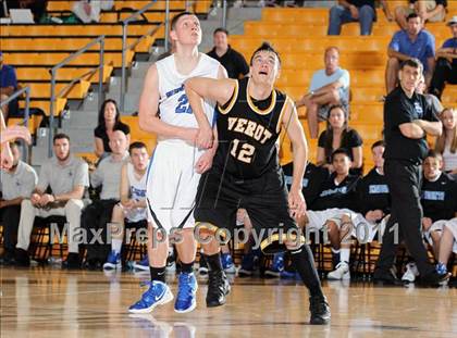 Thumbnail 2 in Bishop Verot vs. Gil St. Bernards (City of Palms Classic) photogallery.