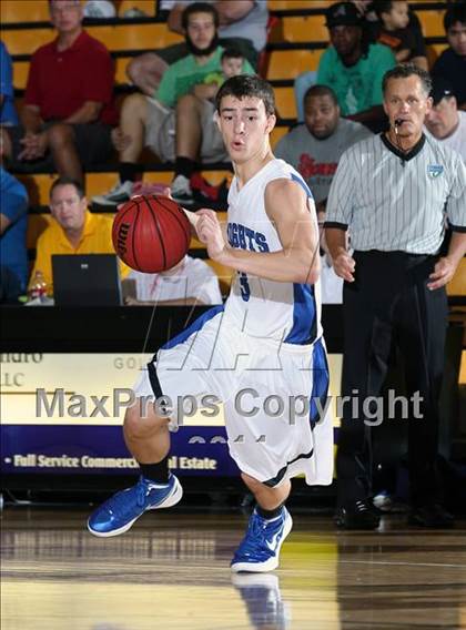 Thumbnail 3 in Bishop Verot vs. Gil St. Bernards (City of Palms Classic) photogallery.
