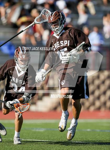 Thumbnail 2 in Crespi @ Oak Park (USL-SS Northern Playoff) photogallery.