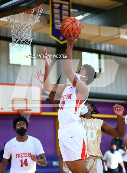 Thumbnail 2 in Wake County Academy HomeSchool vs Freedom Christian Academy (Capital City New Years Showcase) photogallery.