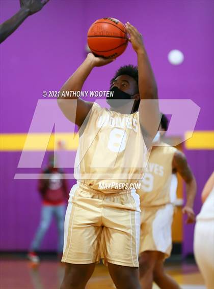 Thumbnail 3 in Wake County Academy HomeSchool vs Freedom Christian Academy (Capital City New Years Showcase) photogallery.