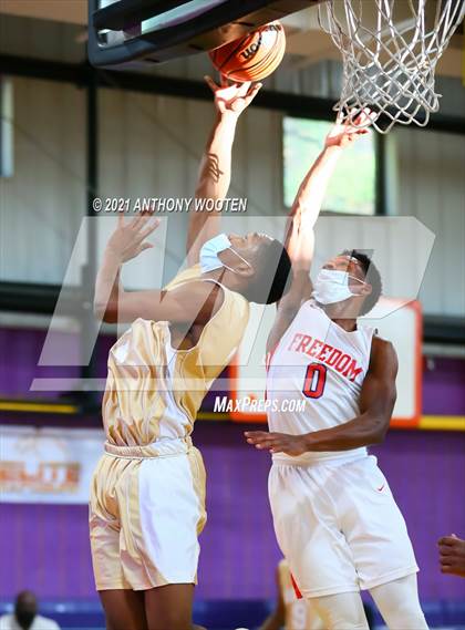 Thumbnail 1 in Wake County Academy HomeSchool vs Freedom Christian Academy (Capital City New Years Showcase) photogallery.