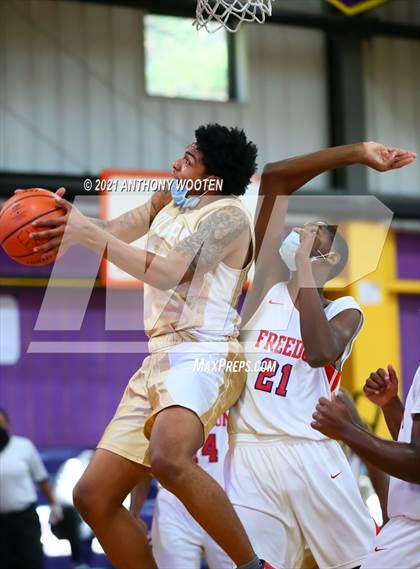 Thumbnail 3 in Wake County Academy HomeSchool vs Freedom Christian Academy (Capital City New Years Showcase) photogallery.