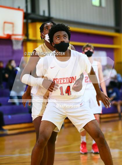 Thumbnail 2 in Wake County Academy HomeSchool vs Freedom Christian Academy (Capital City New Years Showcase) photogallery.