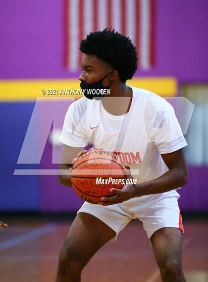 Thumbnail 3 in Wake County Academy HomeSchool vs Freedom Christian Academy (Capital City New Years Showcase) photogallery.