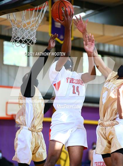 Thumbnail 1 in Wake County Academy HomeSchool vs Freedom Christian Academy (Capital City New Years Showcase) photogallery.