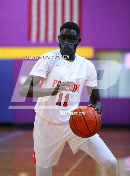 Thumbnail 2 in Wake County Academy HomeSchool vs Freedom Christian Academy (Capital City New Years Showcase) photogallery.