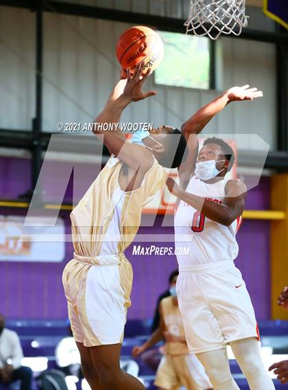 Thumbnail 3 in Wake County Academy HomeSchool vs Freedom Christian Academy (Capital City New Years Showcase) photogallery.