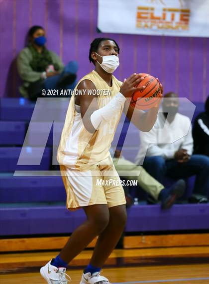 Thumbnail 2 in Wake County Academy HomeSchool vs Freedom Christian Academy (Capital City New Years Showcase) photogallery.