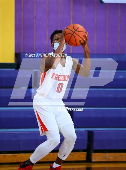 Thumbnail 3 in Wake County Academy HomeSchool vs Freedom Christian Academy (Capital City New Years Showcase) photogallery.
