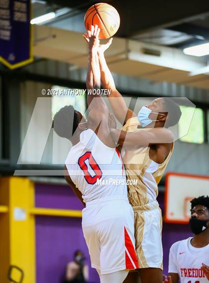 Thumbnail 2 in Wake County Academy HomeSchool vs Freedom Christian Academy (Capital City New Years Showcase) photogallery.