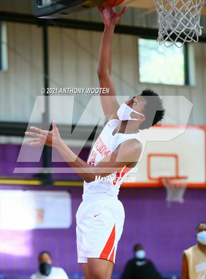 Thumbnail 3 in Wake County Academy HomeSchool vs Freedom Christian Academy (Capital City New Years Showcase) photogallery.