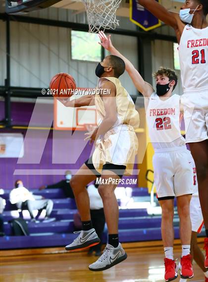 Thumbnail 2 in Wake County Academy HomeSchool vs Freedom Christian Academy (Capital City New Years Showcase) photogallery.