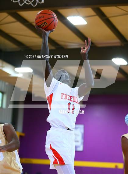 Thumbnail 2 in Wake County Academy HomeSchool vs Freedom Christian Academy (Capital City New Years Showcase) photogallery.