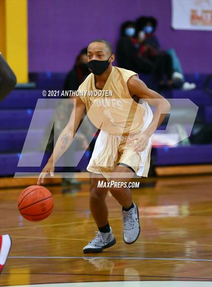 Thumbnail 3 in Wake County Academy HomeSchool vs Freedom Christian Academy (Capital City New Years Showcase) photogallery.