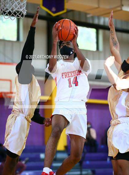 Thumbnail 3 in Wake County Academy HomeSchool vs Freedom Christian Academy (Capital City New Years Showcase) photogallery.