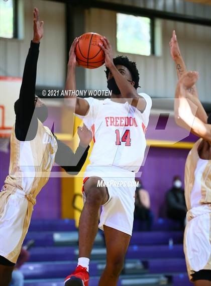 Thumbnail 2 in Wake County Academy HomeSchool vs Freedom Christian Academy (Capital City New Years Showcase) photogallery.