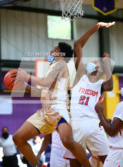 Thumbnail 1 in Wake County Academy HomeSchool vs Freedom Christian Academy (Capital City New Years Showcase) photogallery.