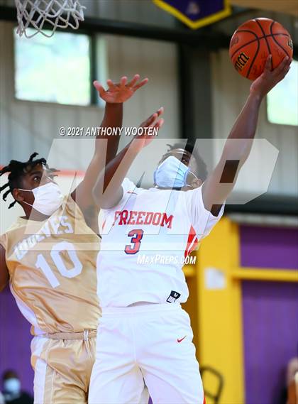 Thumbnail 3 in Wake County Academy HomeSchool vs Freedom Christian Academy (Capital City New Years Showcase) photogallery.