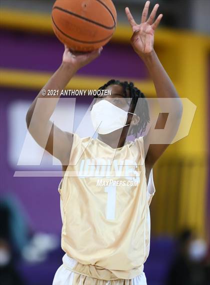 Thumbnail 2 in Wake County Academy HomeSchool vs Freedom Christian Academy (Capital City New Years Showcase) photogallery.