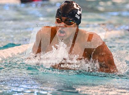 Thumbnail 2 in UIL Region IV-6A Boys Swimming Finals photogallery.