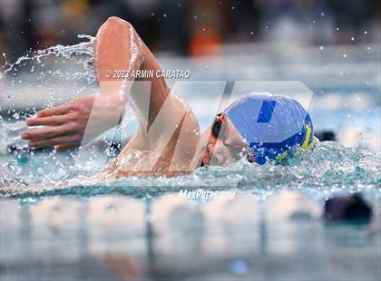 Thumbnail 1 in UIL Region IV-6A Boys Swimming Finals photogallery.