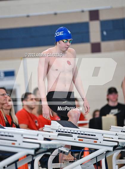 Thumbnail 3 in UIL Region IV-6A Boys Swimming Finals photogallery.