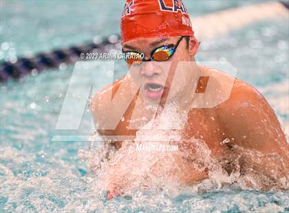 Thumbnail 3 in UIL Region IV-6A Boys Swimming Finals photogallery.