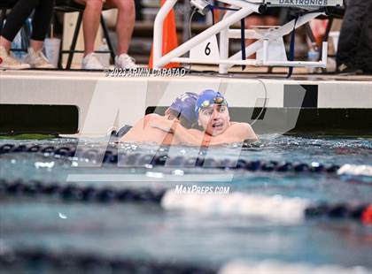 Thumbnail 2 in UIL Region IV-6A Boys Swimming Finals photogallery.