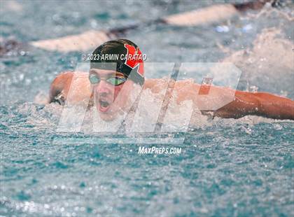 Thumbnail 3 in UIL Region IV-6A Boys Swimming Finals photogallery.