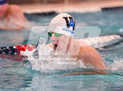 Thumbnail 2 in UIL Region IV-6A Boys Swimming Finals photogallery.