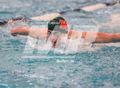 Thumbnail 1 in UIL Region IV-6A Boys Swimming Finals photogallery.