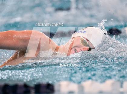 Thumbnail 3 in UIL Region IV-6A Boys Swimming Finals photogallery.