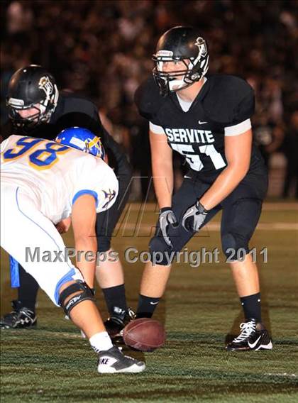 Thumbnail 2 in Servite vs. Bishop Amat photogallery.