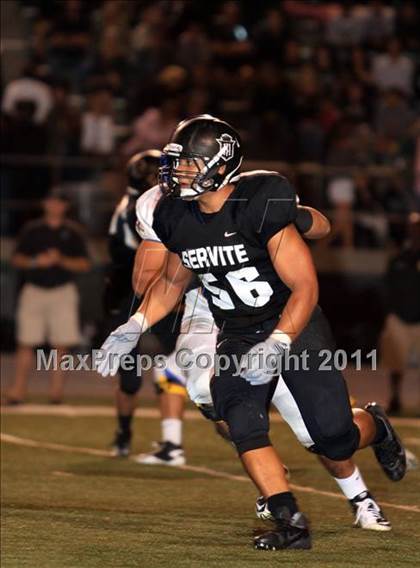 Thumbnail 1 in Servite vs. Bishop Amat photogallery.