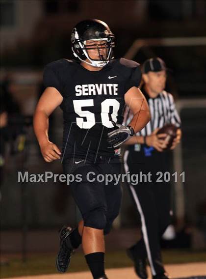 Thumbnail 1 in Servite vs. Bishop Amat photogallery.