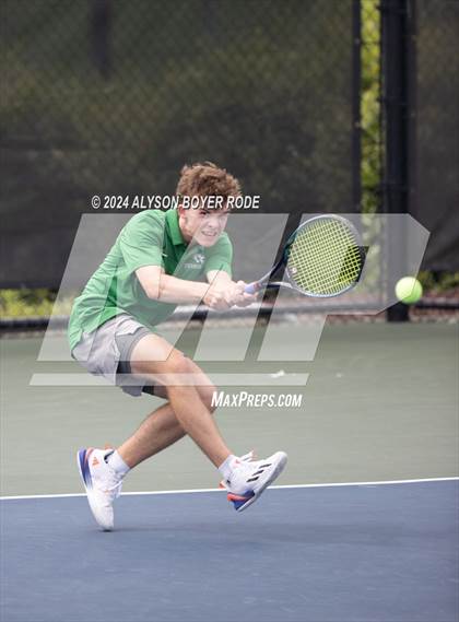 Thumbnail 3 in NCHSAA 1A Finals (Singles) photogallery.