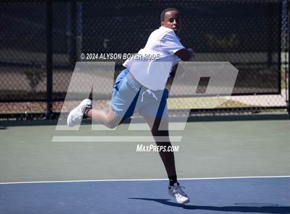Thumbnail 1 in NCHSAA 1A Finals (Singles) photogallery.