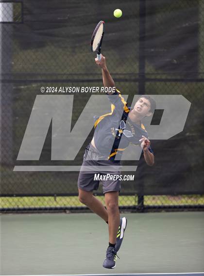 Thumbnail 1 in NCHSAA 1A Finals (Singles) photogallery.