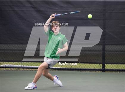 Thumbnail 1 in NCHSAA 1A Finals (Singles) photogallery.