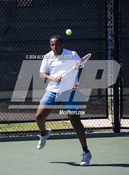 Thumbnail 1 in NCHSAA 1A Finals (Singles) photogallery.